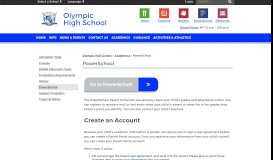 
							         PowerSchool - Olympic High School - Central Kitsap School District								  
							    