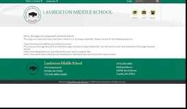 
							         Powerschool Online Access - Lamberton Middle School								  
							    