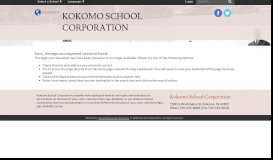 
							         PowerSchool Parent Access - Kokomo School Corporation								  
							    