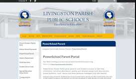 
							         PowerSchool Parent - Livingston Parish Public Schools								  
							    