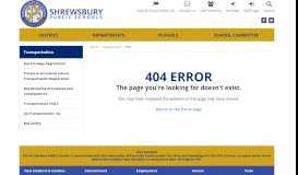 
							         PowerSchool Parent Portal Changes - Shrewsbury Public Schools								  
							    