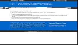 
							         PowerSchool Parent Portal Changes - Waccamaw Elementary School								  
							    