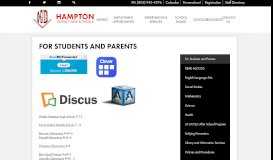 
							         PowerSchool Parent Portal – For Students and Parents – Hampton ...								  
							    