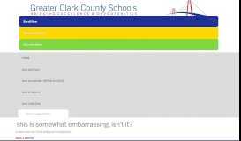 
							         PowerSchool Parent Portal Information – Greater Clark County Schools								  
							    