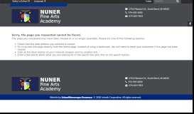 
							         PowerSchool Parent Portal Information - Nuner Fine Arts Academy								  
							    