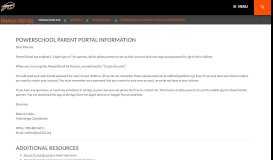 
							         Powerschool Parent Portal Information - Onaga USD 322								  
							    