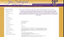 
							         PowerSchool Parent Portal Login Information for Parents: - Jim B ...								  
							    