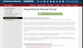 
							         PowerSchool Parent Portal - Newark Board of Education - NPS								  
							    