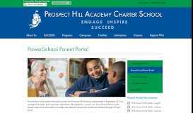 
							         PowerSchool Parent Portal - Prospect Hill Academy Charter School								  
							    