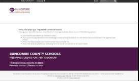 
							         PowerSchool Parent Portal Reminder - Buncombe County Schools								  
							    