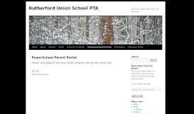 
							         PowerSchool Parent Portal | Rutherford Union School PTA								  
							    