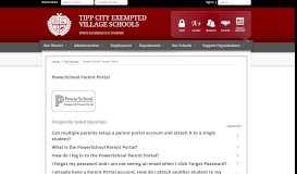
							         PowerSchool Parent Portal - Tipp City Schools								  
							    