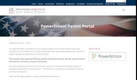 
							         PowerSchool Parent Portal - Union County College Corner								  
							    