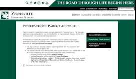 
							         PowerSchool Parent Portal - Zionsville Community Schools								  
							    