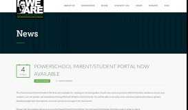 
							         Powerschool Parent/Student Portal is now available - Richard Wright ...								  
							    