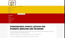 
							         Powerschool Portal Access for Parents - Hawthorne High School								  
							    