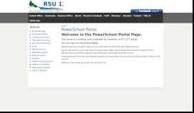 
							         PowerSchool Portal | RSU 13								  
							    