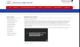 
							         PowerSchool Portal - SeaCoast High School - Revere Public ...								  
							    