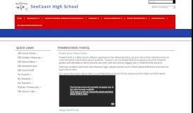 
							         PowerSchool Portal - SeaCoast High School - Revere Public Schools								  
							    