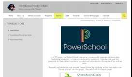
							         PowerSchool / PowerSchool - Queen Anne's County Public Schools								  
							    