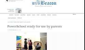 
							         PowerSchool ready for use by parents - The BVI Beacon								  
							    