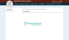 
							         PowerSchool - Robertson County Schools								  
							    