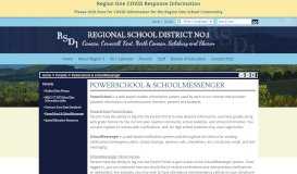 
							         PowerSchool & SchoolMessenger | Region 1 Schools								  
							    