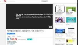 
							         Powerschool Sign Up For Parents - YT								  
							    