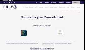 
							         PowerSchool SIS / PowerSchool Login - Dallas ISD								  
							    
