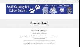 
							         Powerschool - South Callaway								  
							    