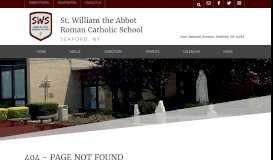 
							         Powerschool - St. William the Abbot School								  
							    