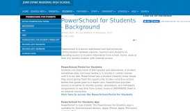 
							         PowerSchool (Student) - John Stark Regional High School								  
							    