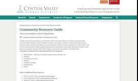 
							         PowerSchool – Student & Parent Resources – Central Valley School ...								  
							    