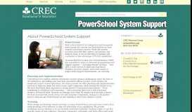 
							         PowerSchool System Support - CREC								  
							    