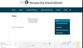 
							         PowerSchool – Technology – Nevada City School District								  
							    