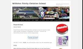 
							         PowerSchool | Williston Trinity Christian School								  
							    