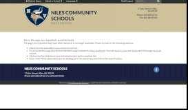 
							         PowerSchool~Parent Portal / Overview - Niles Community Schools								  
							    