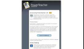 
							         PowerTeacher Gradebook - PowerSchool								  
							    