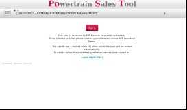 
							         PowerTrain Sales Tool - FPT Industrial								  
							    