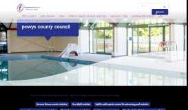 
							         Powys County Council - Freedom Leisure								  
							    