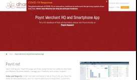 
							         Poynt Merchant HQ and Smartphone App - Dharma Merchant Services								  
							    