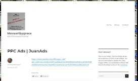 
							         PPC Ads | JuanAds – Moveartbygrace								  
							    