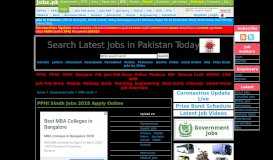 
							         PPHI Sindh Jobs 2018 Apply Online 2019 Job Advertisement Pakistan								  
							    