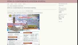
							         PPNI E-CONFERENCE SYSTEM PORTAL								  
							    