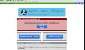 
							         PPS Employee Giving Campaign - GiveAtTheOffice.org								  
							    