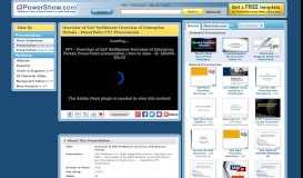 
							         PPT – Overview of SAP NetWeaver Overview of Enterprise Portals ...								  
							    