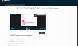 
							         PPT - PowerSchool Parent Portal PowerPoint Presentation - ID:138735								  
							    