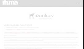 
							         PR: Cooperation with Ruckus Wireless - Wi-Fi conquers public space								  
							    