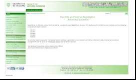 
							         Practical and Tutorial Registration for Computing Science, University ...								  
							    