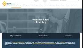 
							         Practical Legal Training - Leo Cussen Centre for Law								  
							    